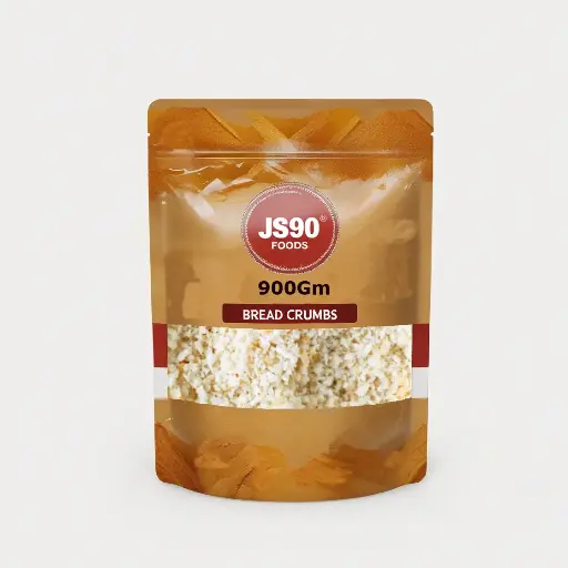 JS90 FOODS 900g Bread Crumbs (Chura) – Crispy Coating for Frying & Baking, Perfect for Cutlets, Nuggets, Tikkis & More