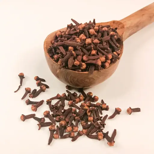 JS90 FOODS 50GM Laung (Long, Whole Clove) – Aromatic & Strong Flavor Spice for Cooking, Herbal Remedies & Ayurvedic Use